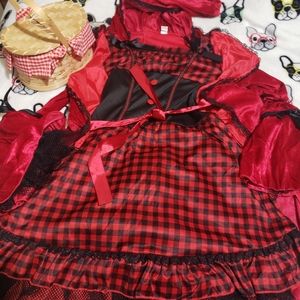 Girls Little Red Riding Hood Costume
